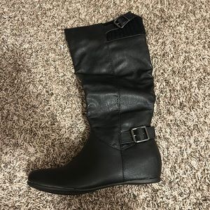 Call It Spring Firalle Black Boots size 7